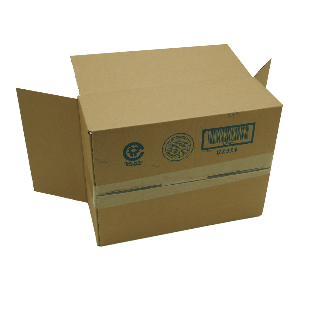100 12x9x4 Corrugated Cardboard Shipping Mailing Packing Moving Boxes Box Carton