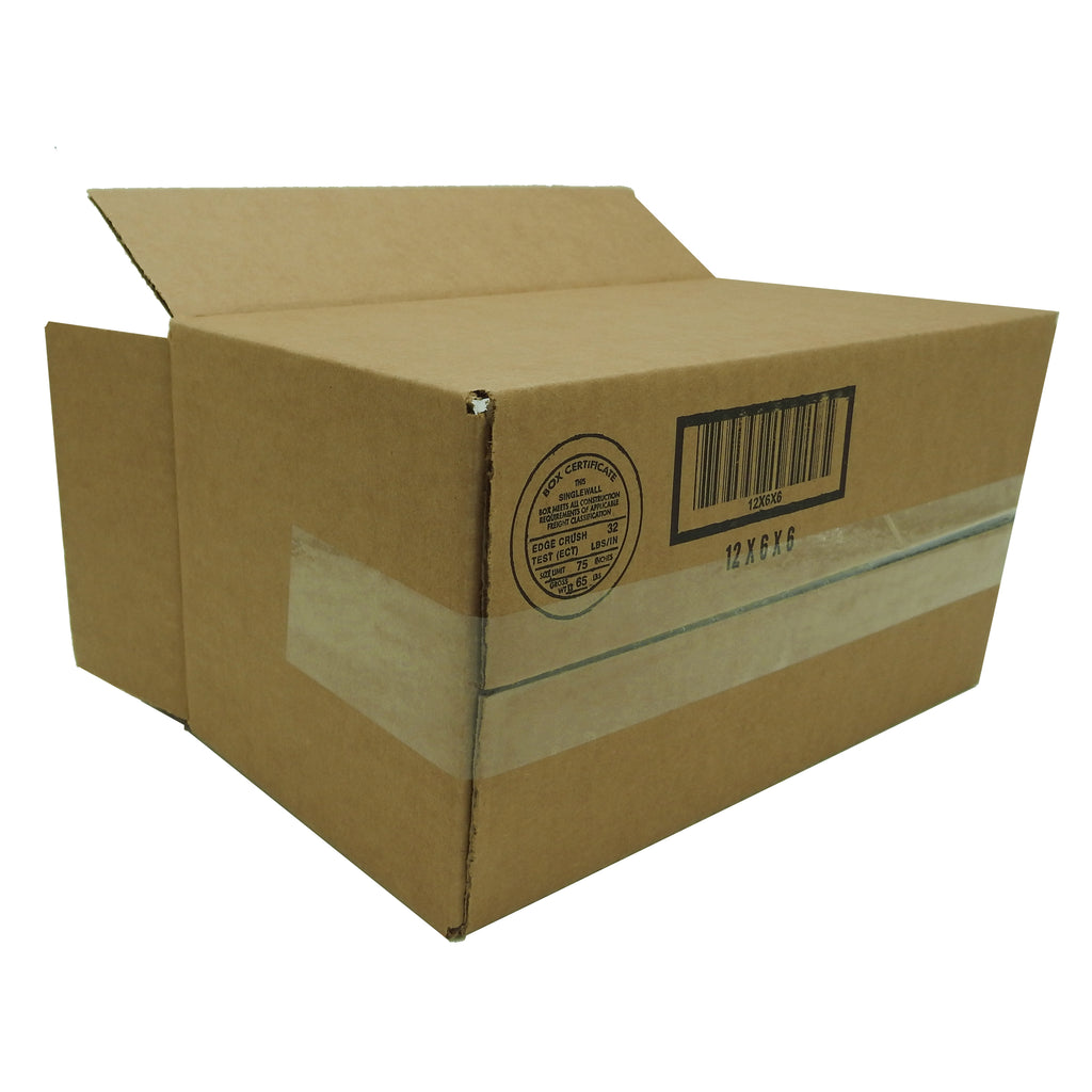25 12x6x6 Corrugated Cardboard Shipping Mailing Packing Moving Boxes Box Carton
