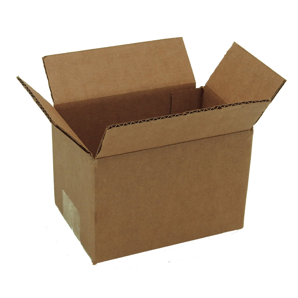 100 6x4x4 Corrugated Cardboard Shipping Mailing Packing Moving Boxes Box Carton
