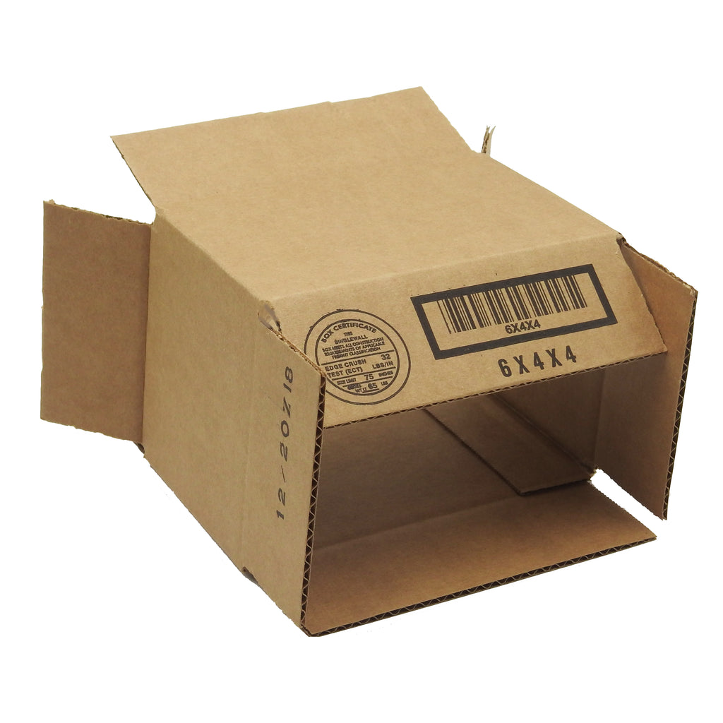 100 6x4x4 Corrugated Cardboard Shipping Mailing Packing Moving Boxes Box Carton